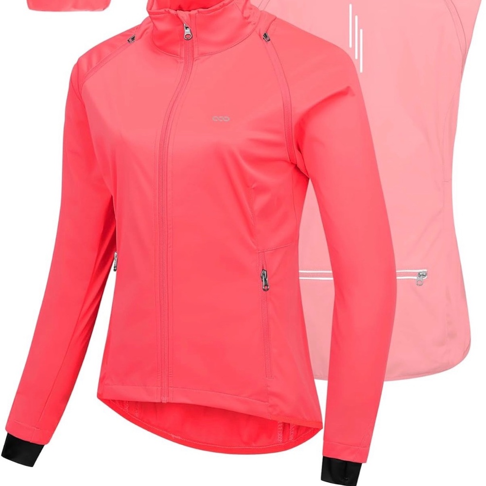 Women's Pink Running / Cycling Jacket or Vest